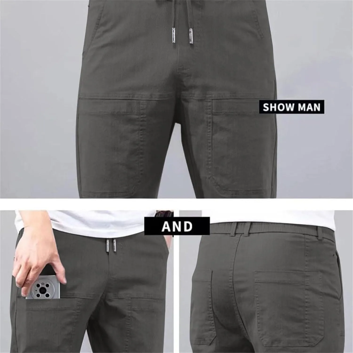Acegents Cargo Pants,Acegents Multipants - High Stretch Multi-Pocket Cargo Pants,Ace Gents Tactical Stretch Pants