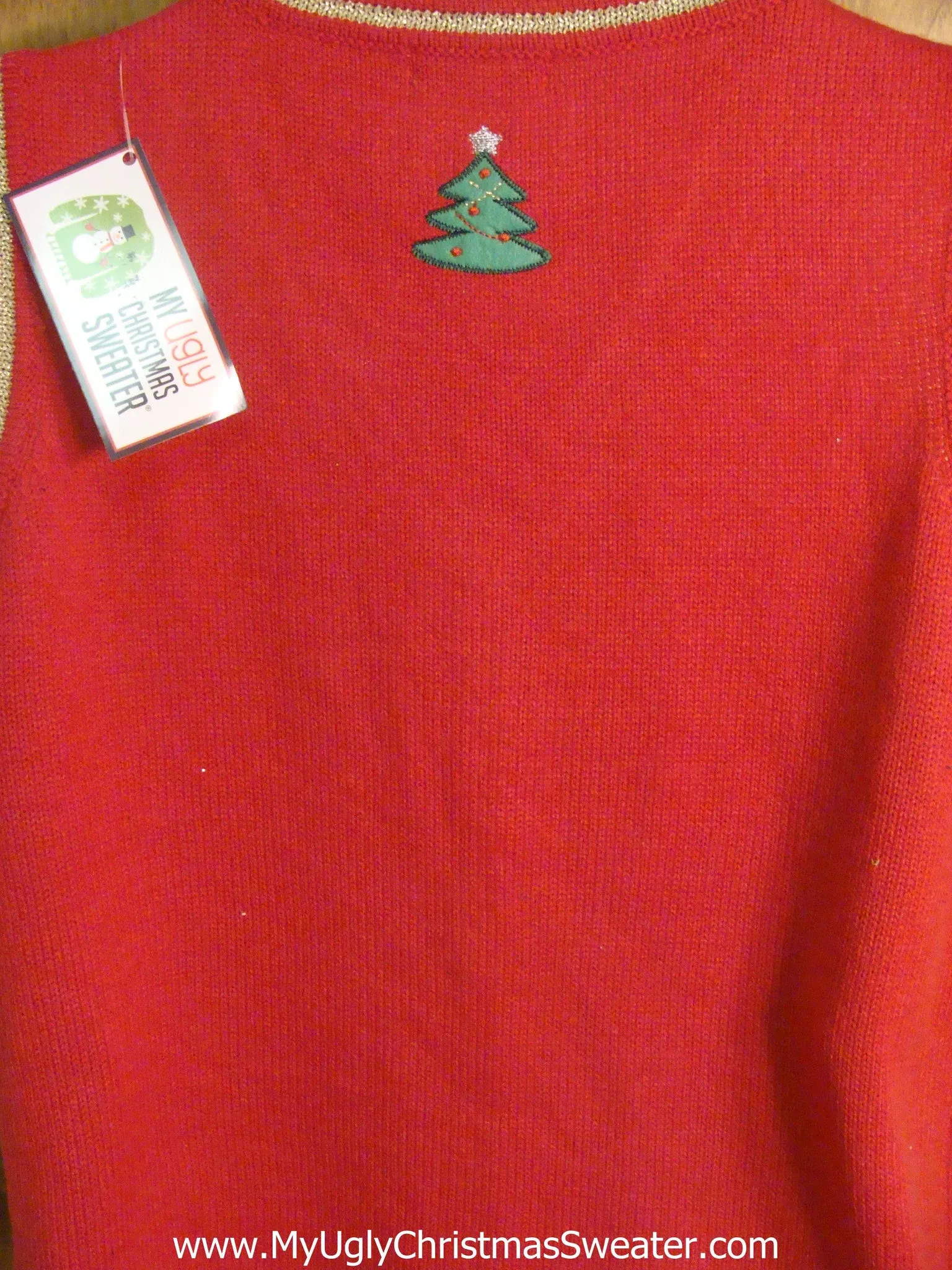 Enjoying the Holidays Funny Christmas Sweater Vest