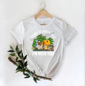 Home Is Anypeace I'm With You - DTF Transfer