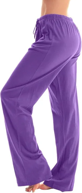 Ladies Drawstring Solid Color Casual Dressy Loose Fit Fashion Pants