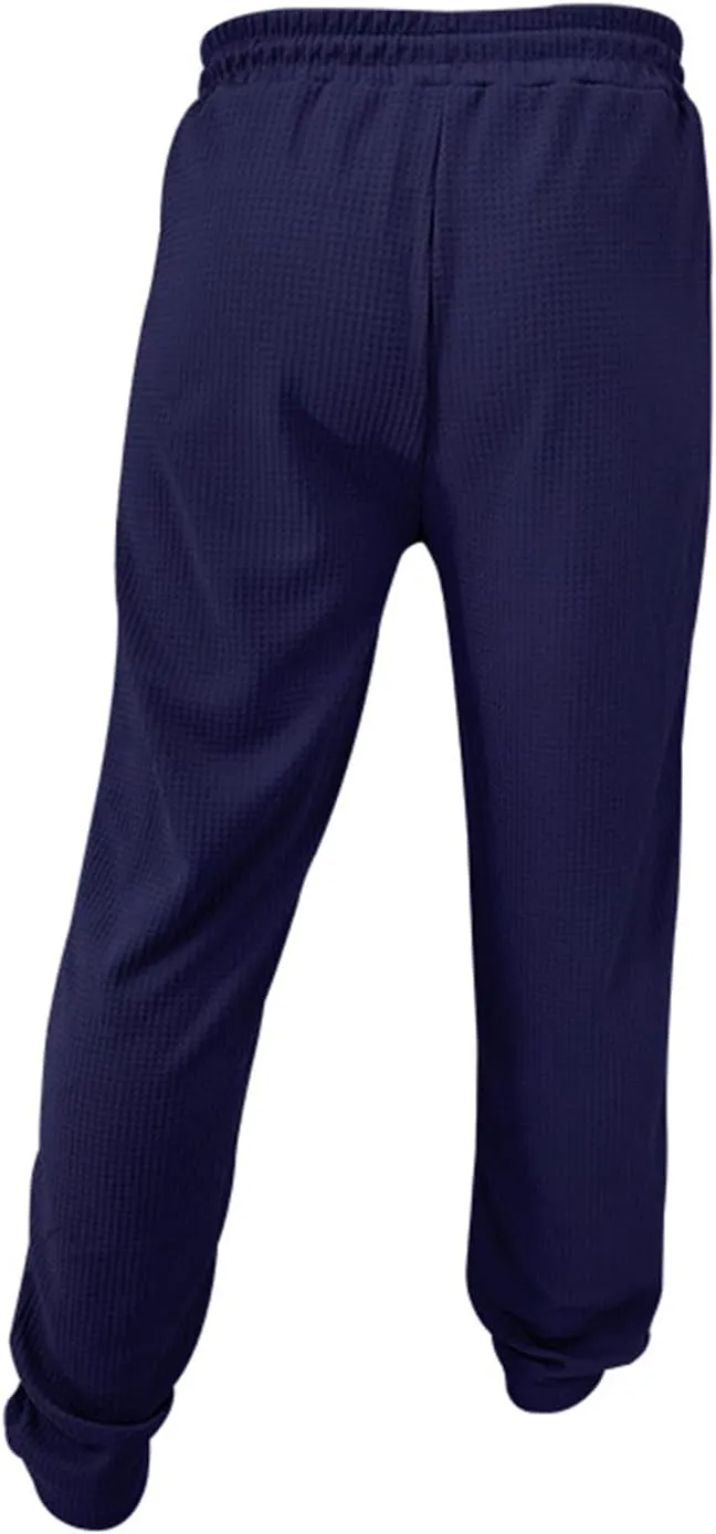 Mens Lightweight Loose Fit Elastic Waist Drawstring Wide Leg Summer Beach Yoga Pajama Lounge Sleep Trouser Pants
