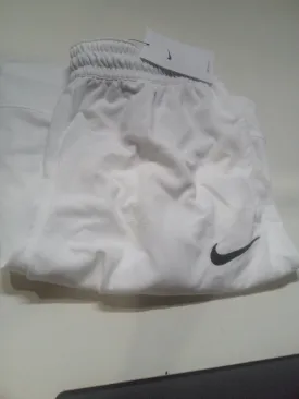 Nike Dri-FIT Icon, Men's Basketball Shorts, Athletic Shorts with Side Pockets, White/White/Black, S