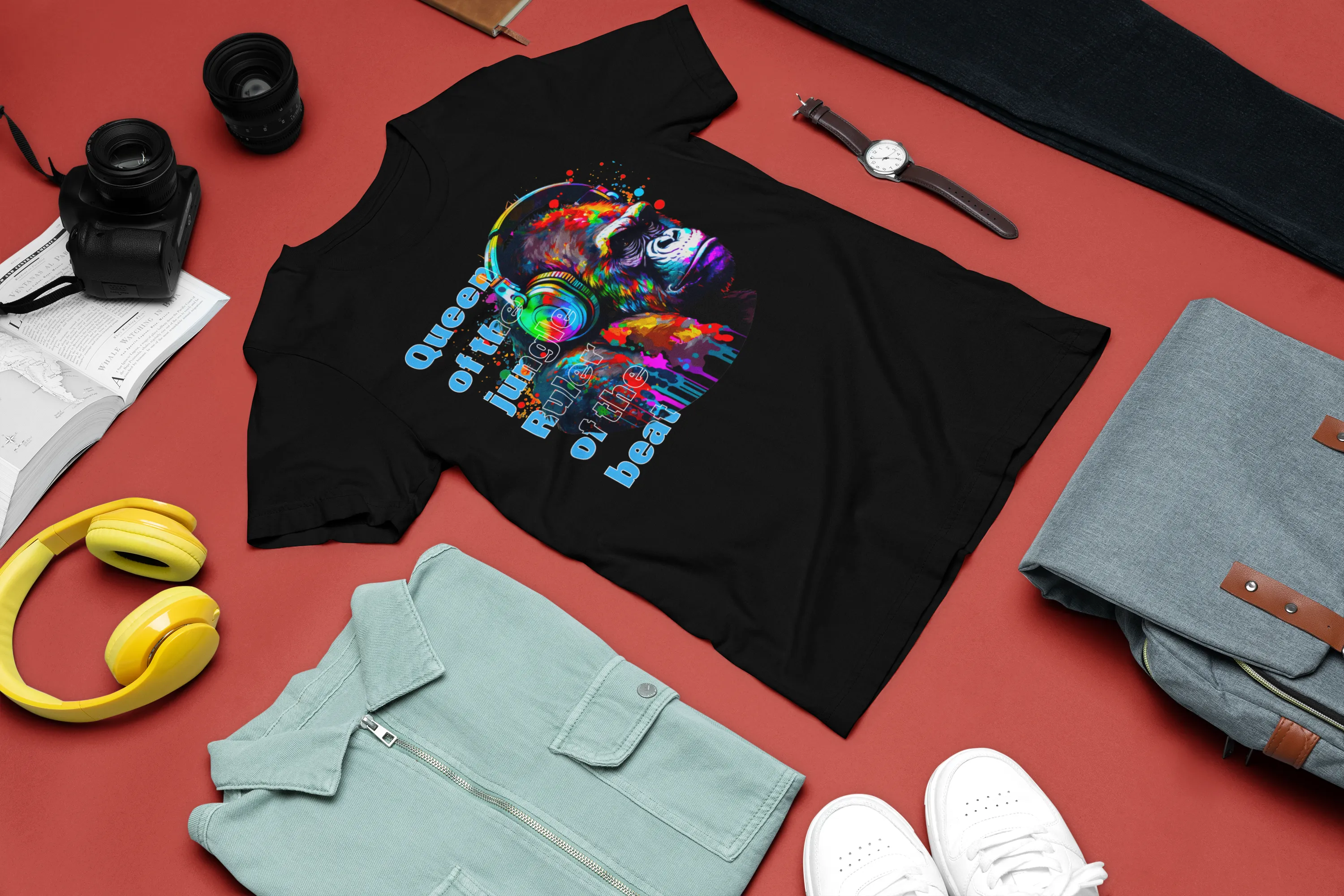 Queen of the jungle Ruler of the beat Women's T-Shirt