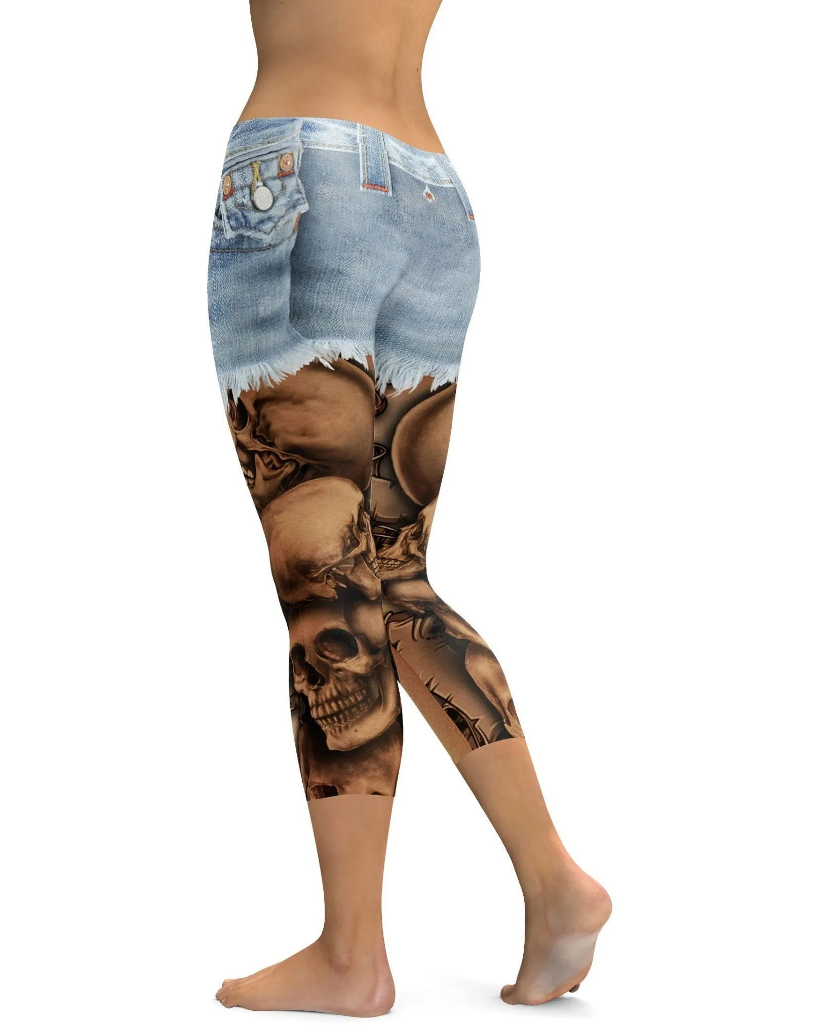 Shorts and Tattoos Capris