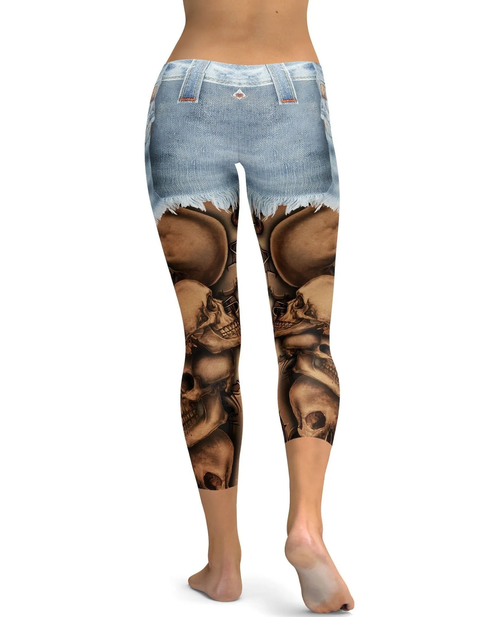 Shorts and Tattoos Capris